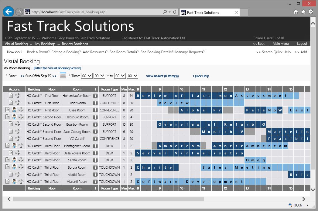 Church Room Booking Software